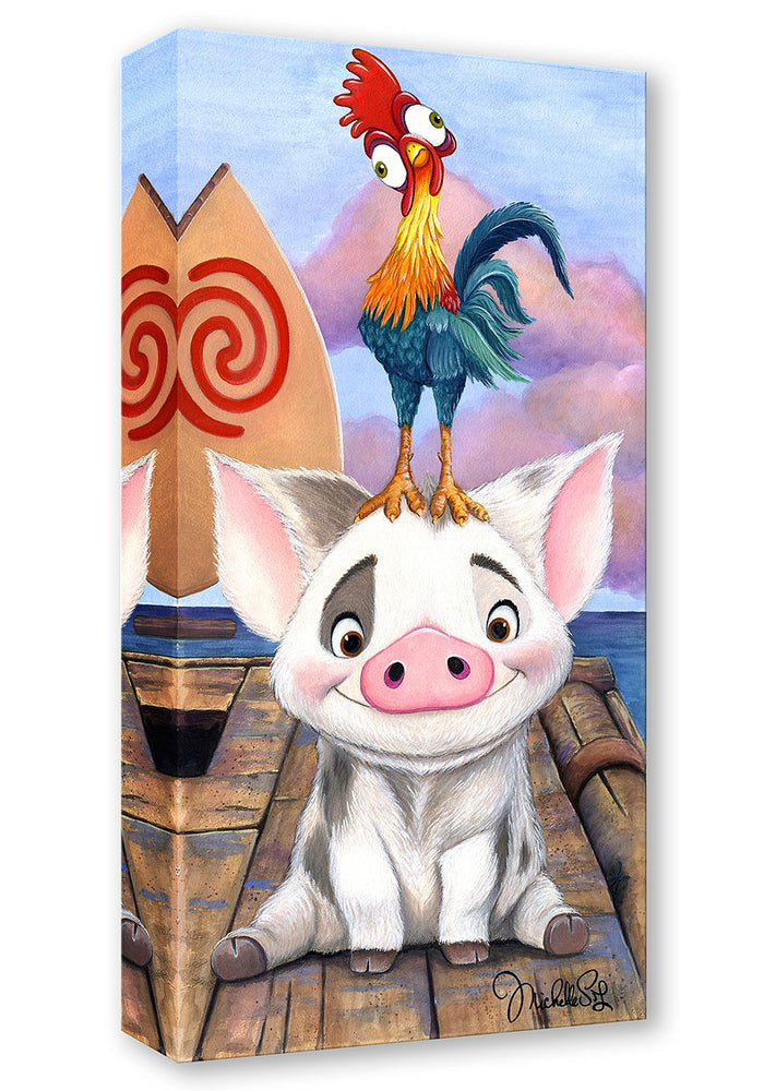 "Pua and Hei Hei" by Michelle St.Laurent