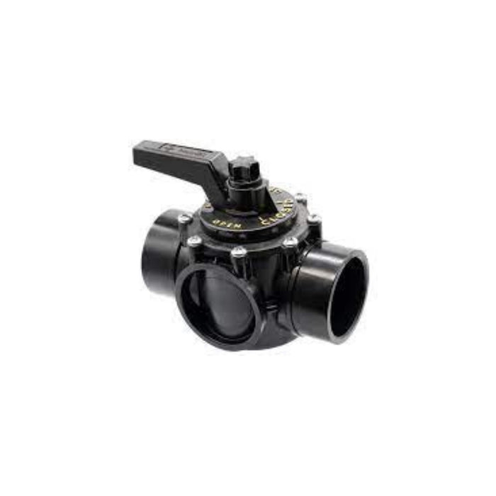 PVC SCH 40 Two Way Valve 2" x 2.5" - square crop