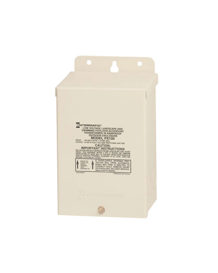 PX Beige Steel Enclosure Pool & Spa Safety Transformer 120V Intermatic