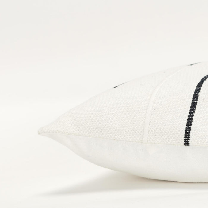 REIMER IVORY GEOMETRIC GLAM THROW PILLOW