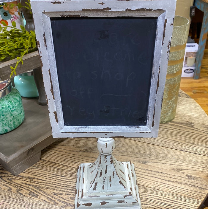 REVERSIBLE CHALK/CORK BOARD