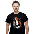 Daily_Deal_Shirts T-Shirts, Unisex / Small / Black Spooky Kitty Crew