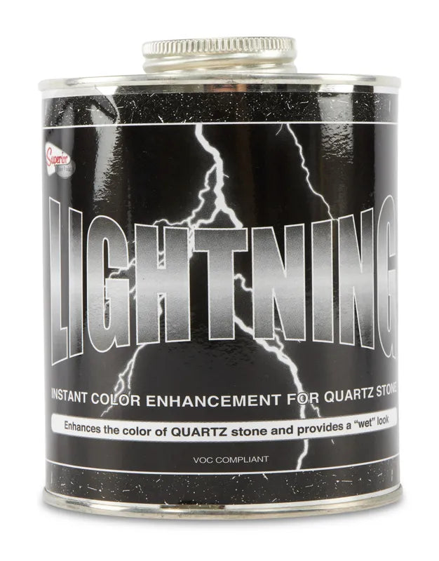 Superior LIGHTNING Instant Color Enhancer For Engineered QUARTZ - packaging