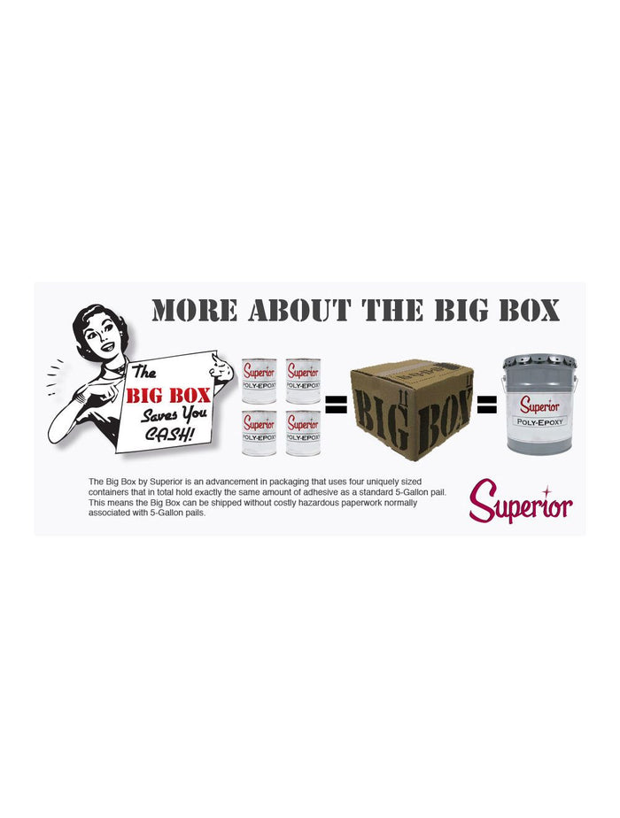 Superior POLY-EPOXY Knife Grade Adhesive