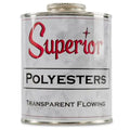 Superior Polyester Transparent Flowing Adhesive — Quart