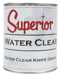 Superior Water Clear Polyester Knife Grade Adhesive - Dynamic Stone Tools
