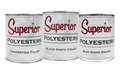 Superior White Polyester Flowing Adhesive � product container