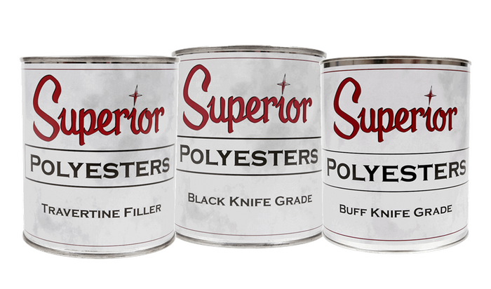Superior White Polyester Flowing Adhesive � product container