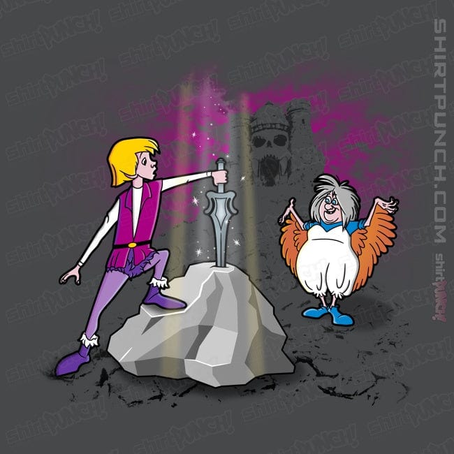 Secret_Shirts Magnets / 3"x3" / Charcoal Sword In The Grayskull