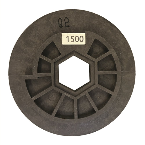 Tenax 5 Auto Edge Inline Polishing Wheel  Snail Lock Connection - additional view