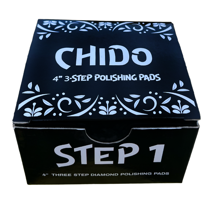 Tenax Chido 4 Inch 3 Step Polishing Pad for Granite and Quartz