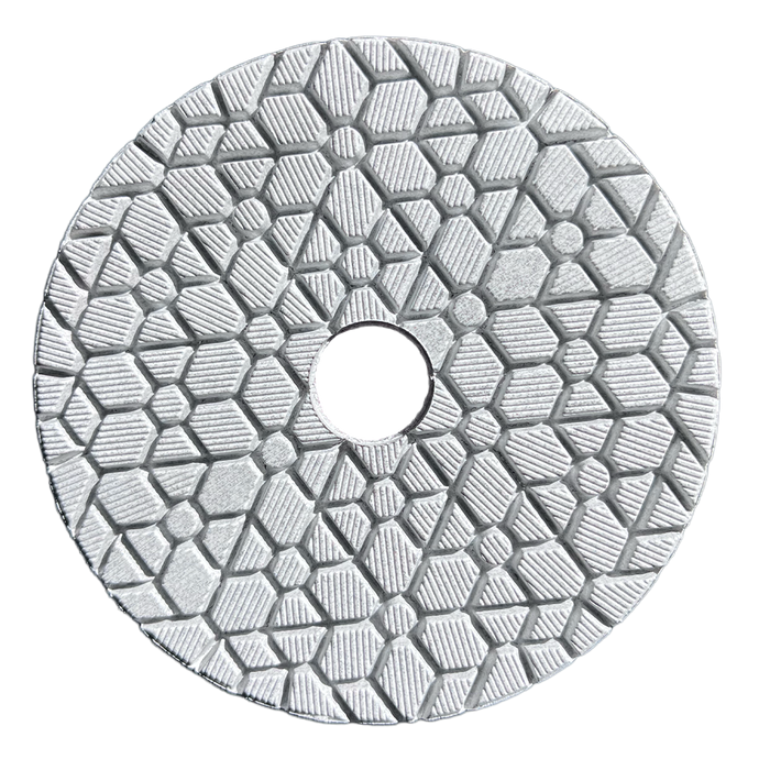 Tenax Chingon 4 Inch Premium 3 Step Polishing Pad for Granite and Quartz