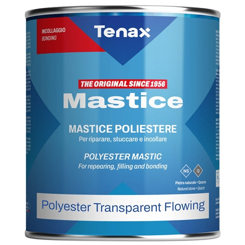 Tenax Flowing White Polish for Natural Stone  1 Gallon