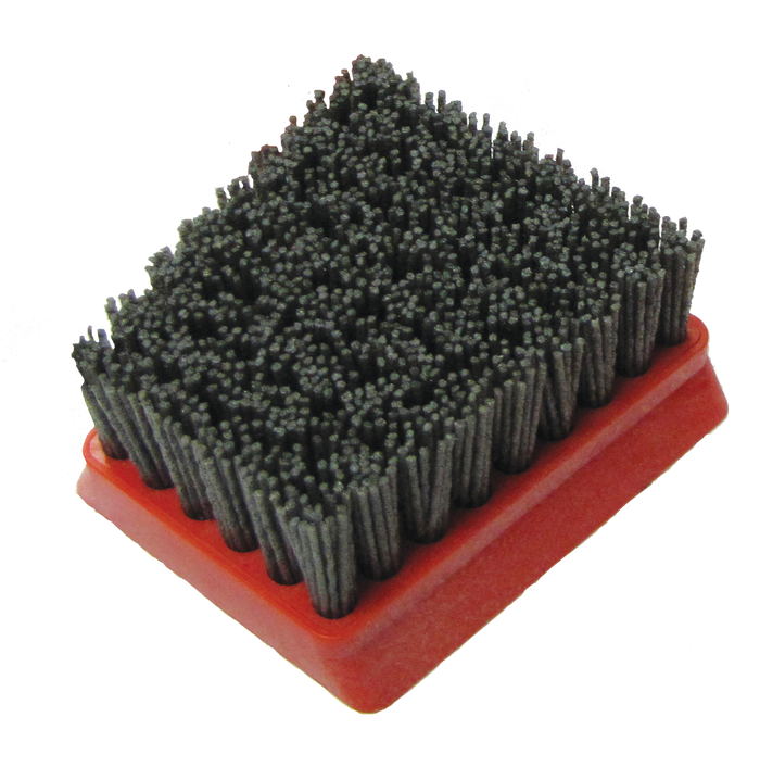 Tenax Frankfurt Silicon Carbide Antiquing Brush — Grit 24, 14 cm, for Soft Stone