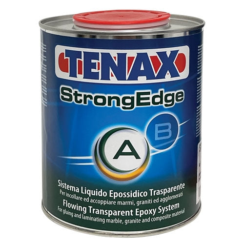 Tenax Strong Edge Professional Stone Adhesive System - in use