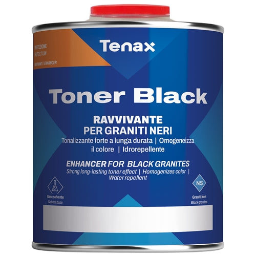 Tenax Toner Black Stone Dye 1 Quart  Professional Grade - close-up detail