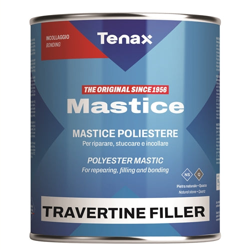 Tenax Travertine Filler 125 ML  Professional Grade - side view