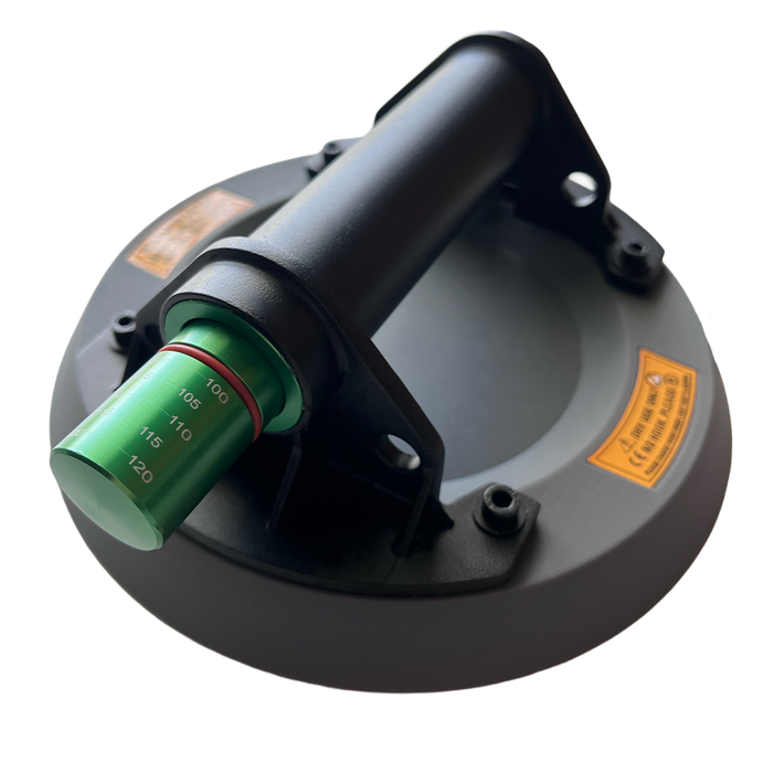 Tenax TuffCup Apollo 8" Manual Hand Pump Vacuum Suction Cup for Stone Fabrication