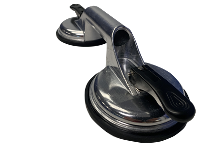 Tenax TuffCup Gemini 5" Double Manual Suction Cup — Heavy-Duty Glass, Tile & Stone Lifter