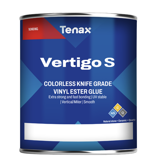 Tenax Vertigo S Vinyl Ester Knife Grade  1 Gallon - side view