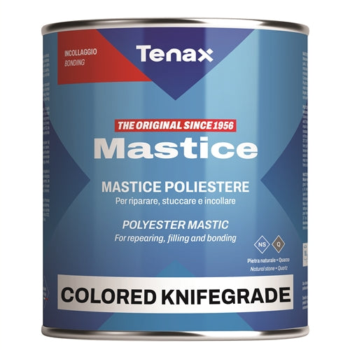 Tenax Knife Grade White Polyester Adhesive  4 Liter for Granite and Marble
