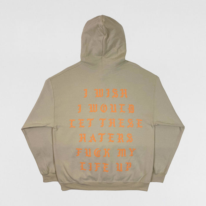 The Life of Pablo 2016 Los Angeles 'FML' Hoodie In Sand