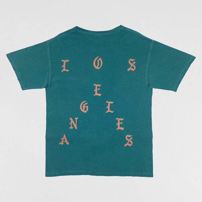 The Life of Pablo 2016 Los Angeles 'I Feel Like Pablo' Tee In Teal