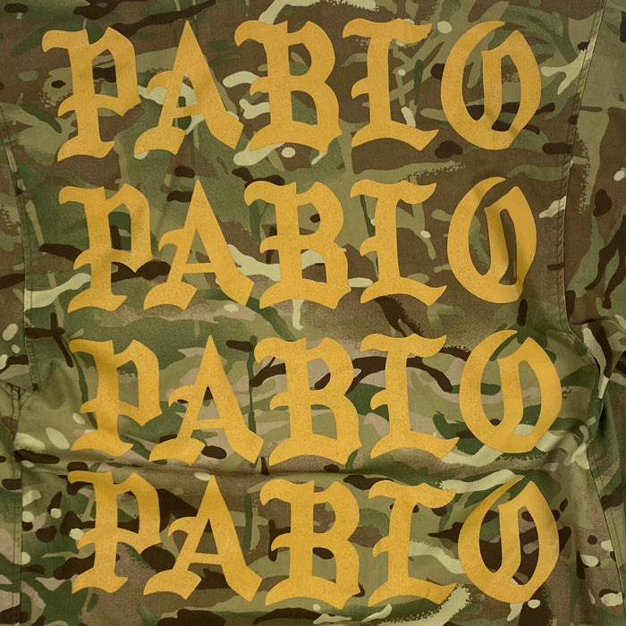The Life of Pablo 2016 Vintage Great Britain Army Camo Jacket
