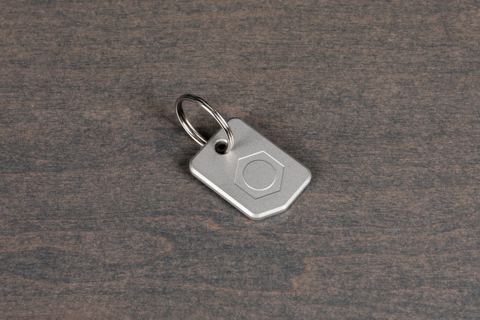 Titanium Raceseng Keychain