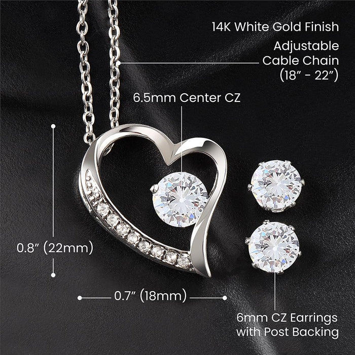 To My Wife |Forever Love Necklace💕