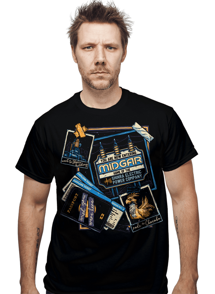 Daily_Deal_Shirts Travel To Midgar