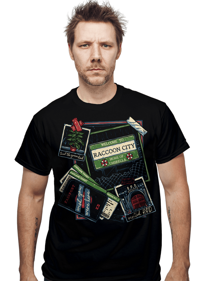 Daily_Deal_Shirts Travel To Raccoon City