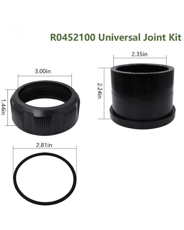 Universal Union Kit R0452100 Compatible with Zodiac Jandy Fits for Spa Water Purification & Nature 2 Fusion Systems