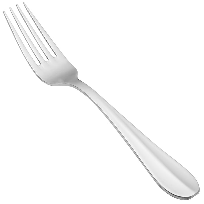 Walco 9405 Lancer 7 5/8" 18/10 Stainless Steel Extra Heavy Weight Dinner Fork - 12/Pack
