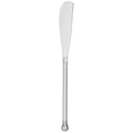 Walco RIP11 Riptide 8 5/8" 18/10 Stainless Steel Extra Heavy Weight Solid Handle Butter Knife - 12/Pack