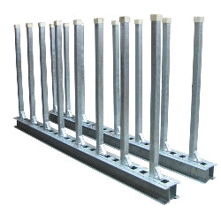 Weha 10 Heavy Hippo HD Bundle Rack 190,080 lb Weight Capacity - close-up detail