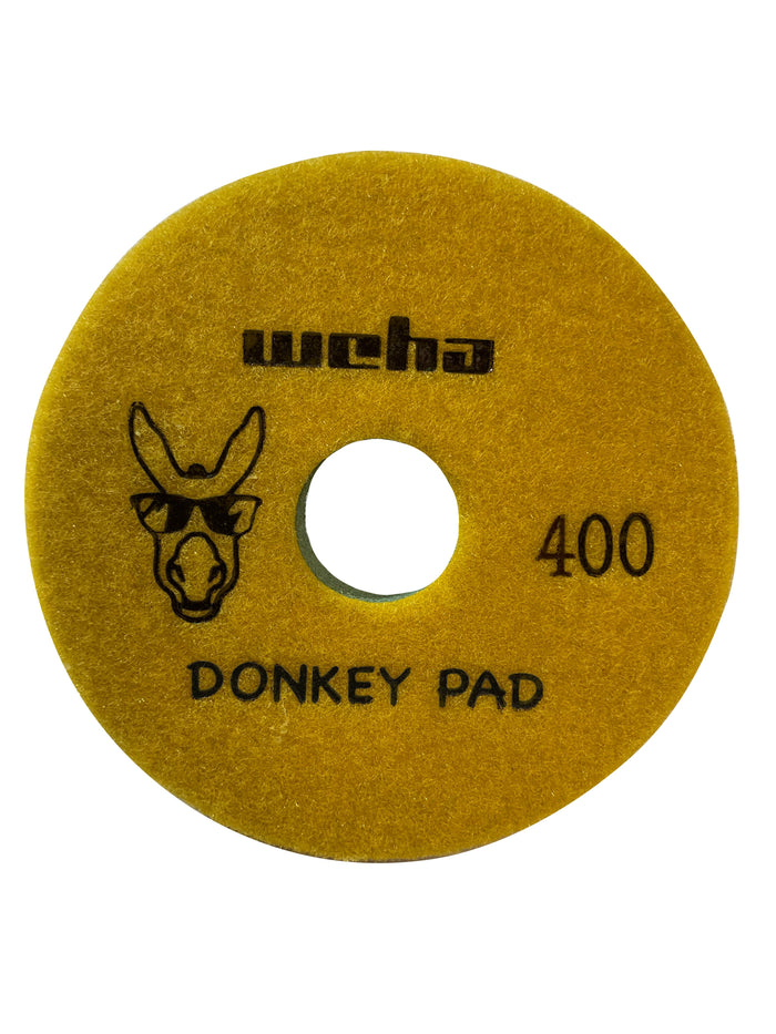 Weha Donkey Face Polish & Inline Polishing Pads - 4 inch