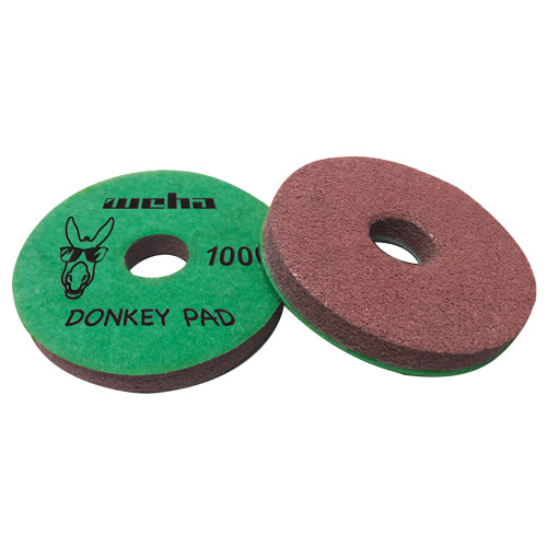 Weha Donkey Face Polish & Inline Polishing Pads - 4 inch