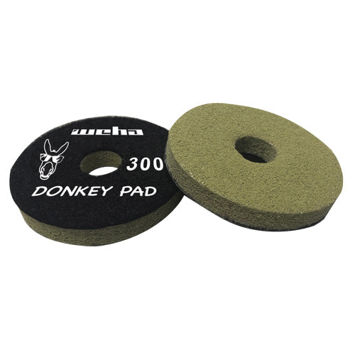 Weha Donkey Face Polish & Inline Polishing Pads - 4 inch