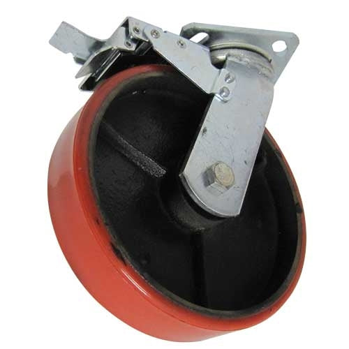 Weha Swivel wheel for Worktable for Heavy-Duty Stone Slab Transport - side view