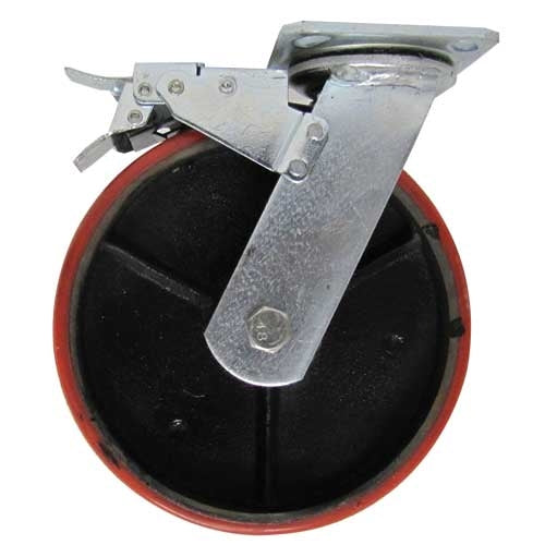 Weha Swivel wheel for Worktable for Heavy-Duty Stone Slab Transport - close-up detail