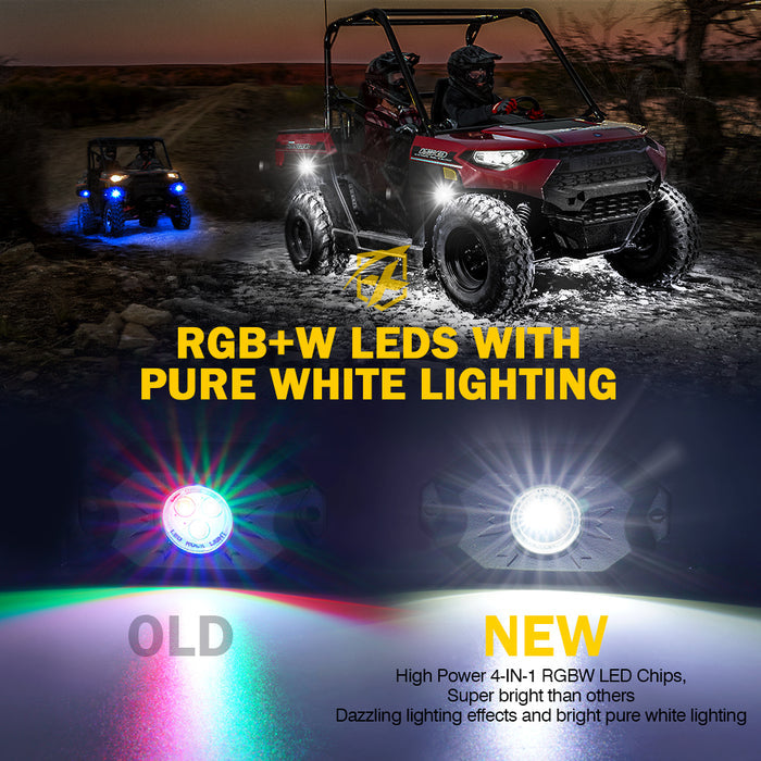 Xprite 10FT  Extension Cable for Trophy Series RGBW LED Rock Lights