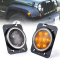 Xprite LED Side Marker Fender Lights for 2007–2018 Jeep Wrangler JK/JKU | Plug & Play