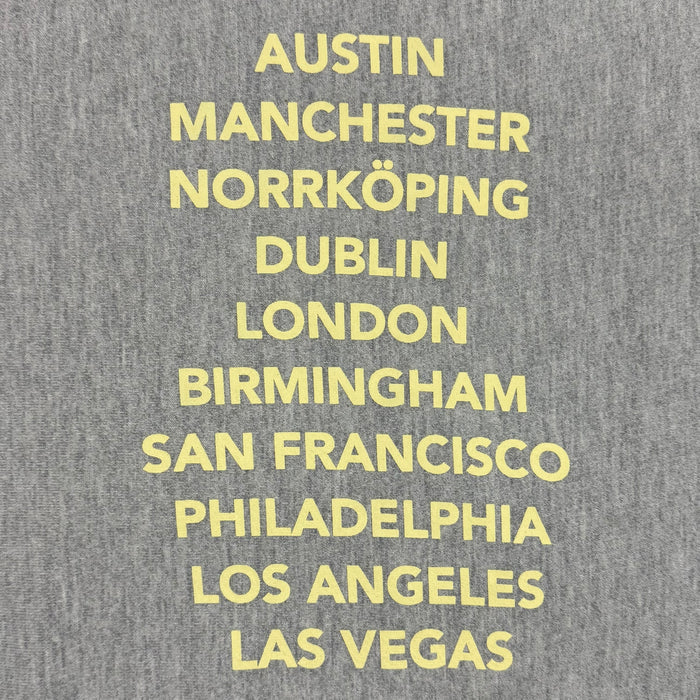 Yeezus Tour 2014 Unreleased Glastonbury Festival Crewneck In Grey