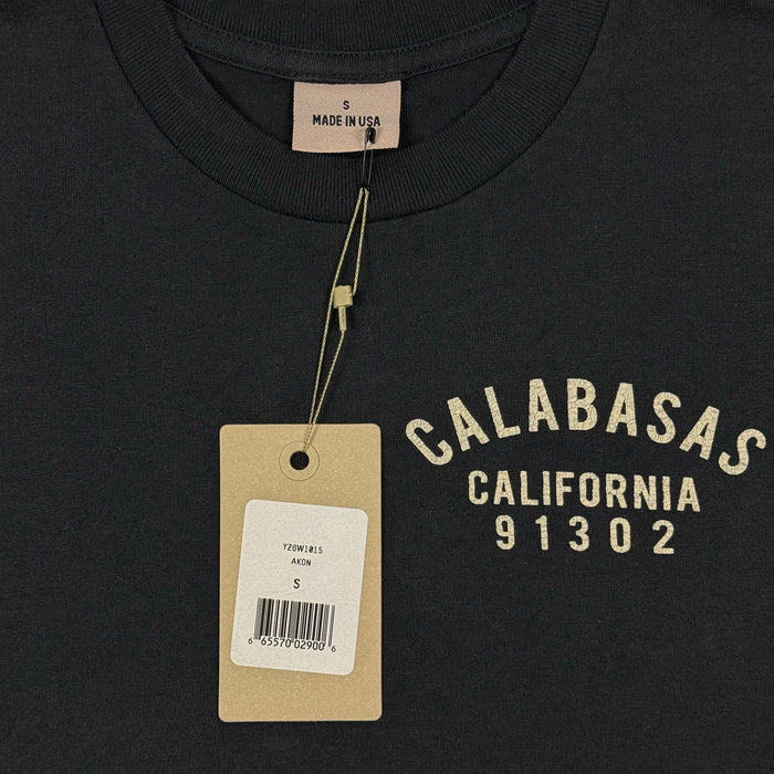 Yeezy 2017 Calabasas Shrunken Tee In Akon