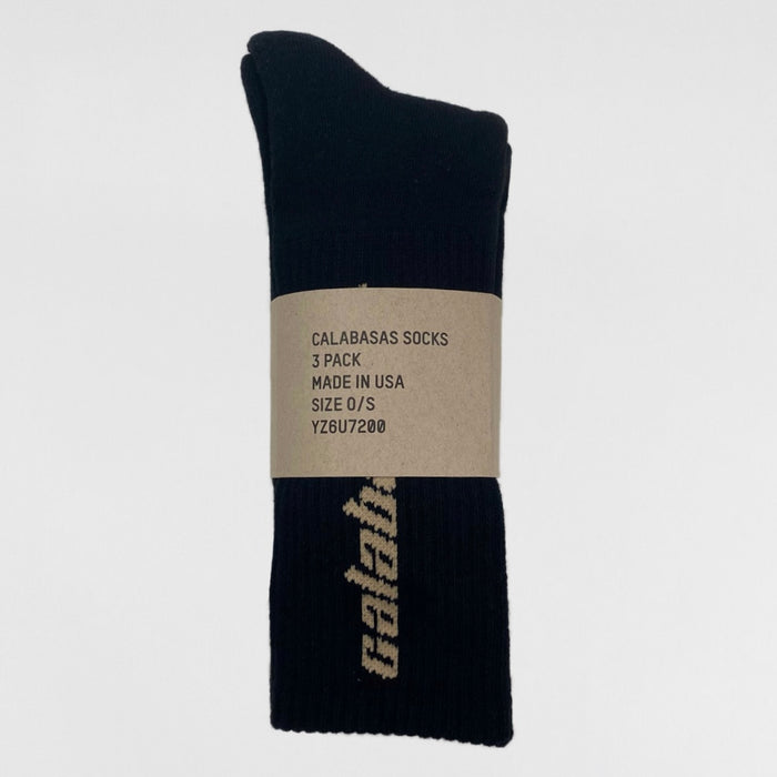 Yeezy Capsule 2017 Calabasas Socks (3-Pack)