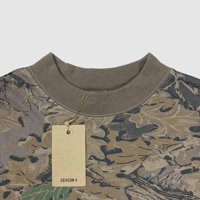 Yeezy Season 4 Mockneck Long Sleeve In Camo
