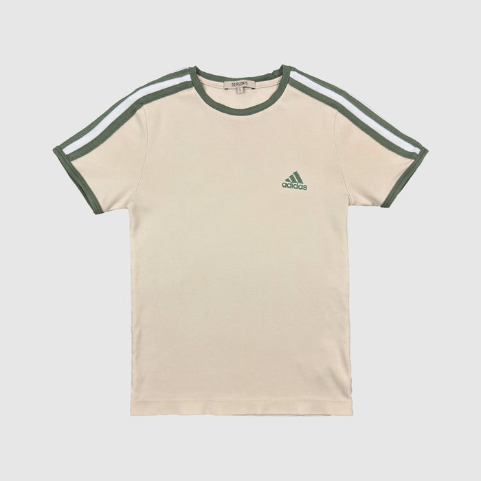 Yeezy Season 5 Shrunken Adidas Tee In Jupiter