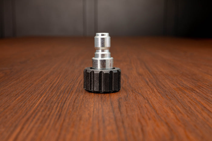 Zinc M22 Female (14mm) to 3/8" QD Plug
