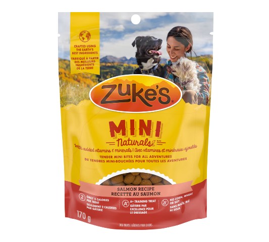 Zuke’s Mini Naturals Salmon Recipe Dog Treats